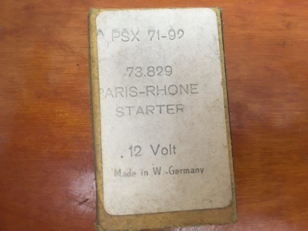 VW NOS. 12V Starter Brushes