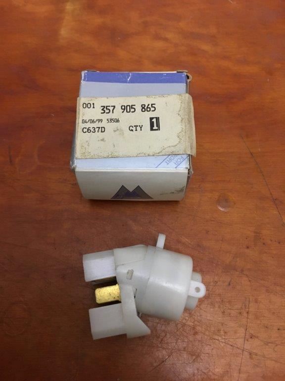 VW NOS. Ignition Starter Switch