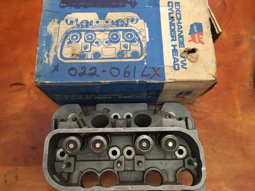 VW NOS. 021 101 371 Q Rebuilt Cylinder Head