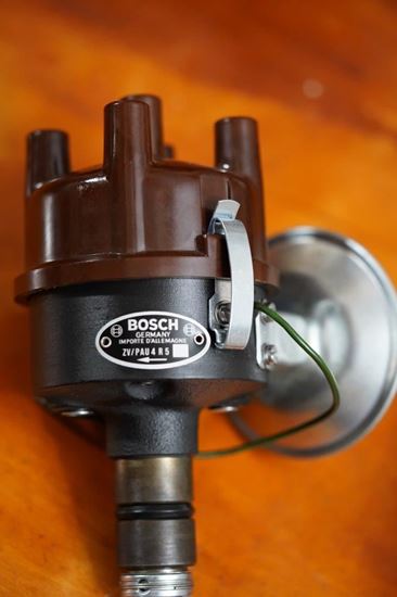 Picture of Restored German Bosch Distributor SVA w/NOS Rotor Cast Iron ZV/PAU 4 R 5